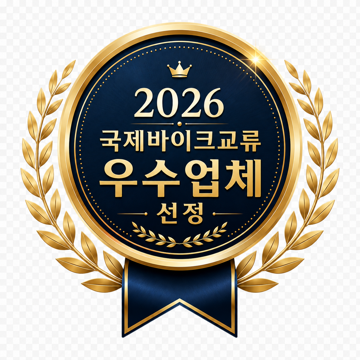 2026 국제바이크교류 우수업체 선정